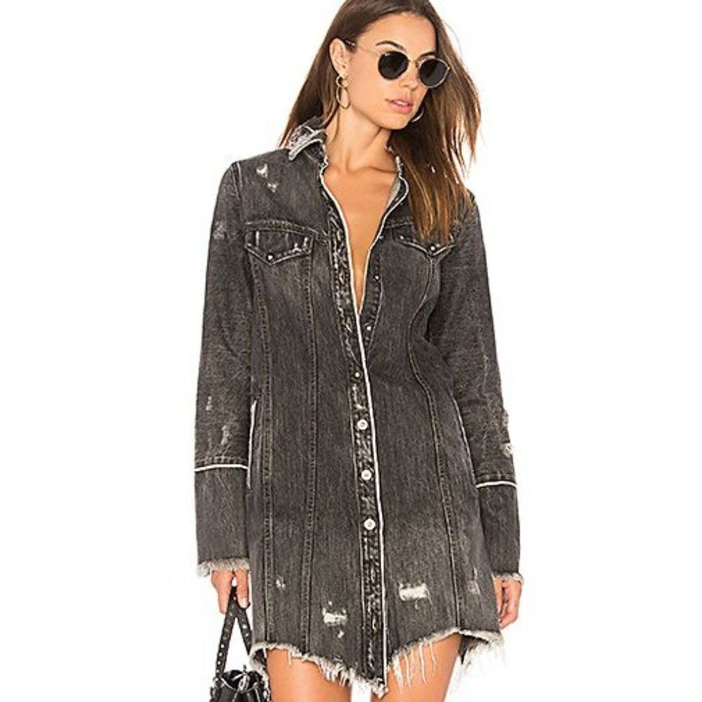 Tortoise NWT Gene shirt dress